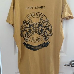 Darc Sport Wolves Club Cap Sleeve Tee